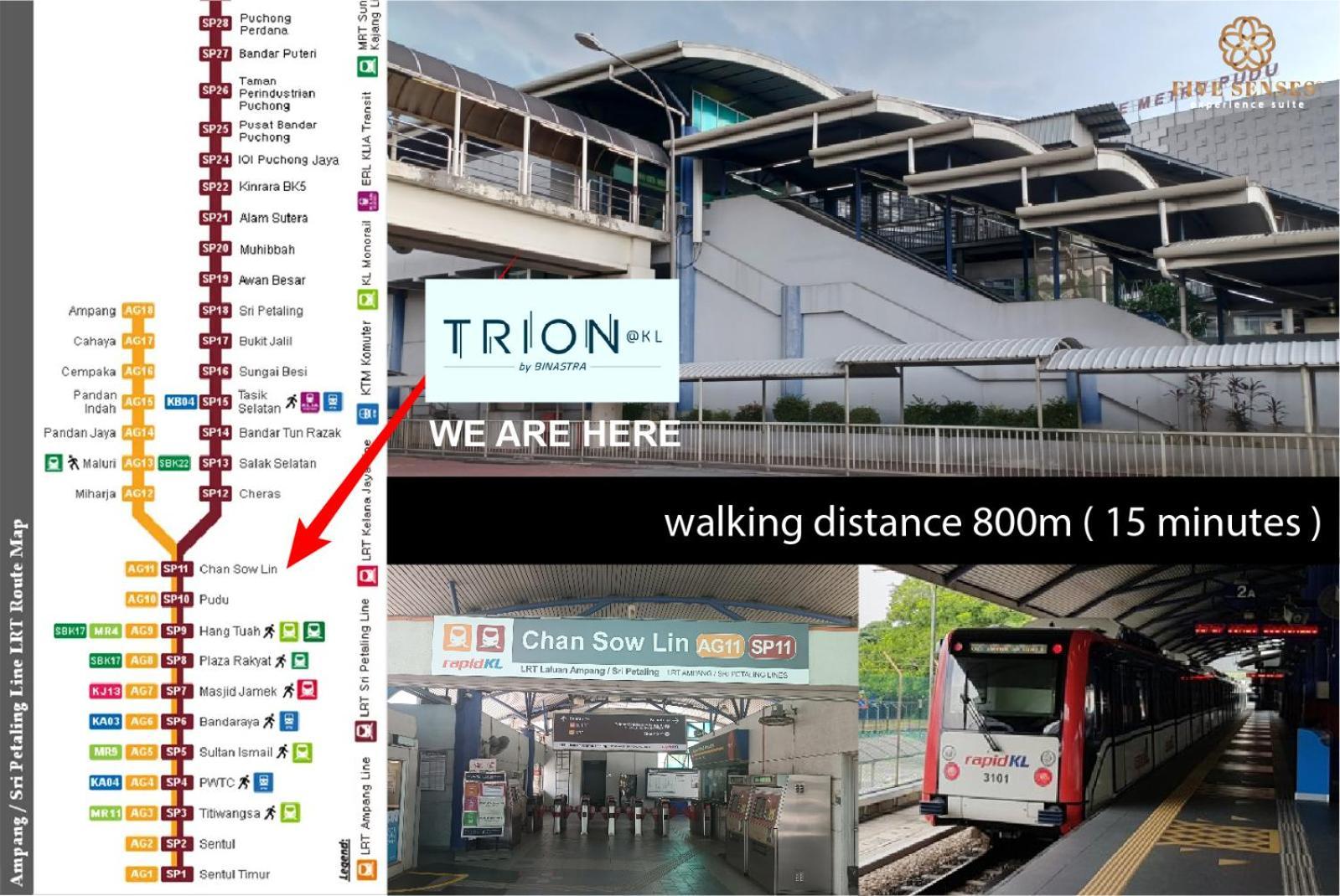 Apartamento Trion Kuala Lumpur By Five Senses Exterior foto
